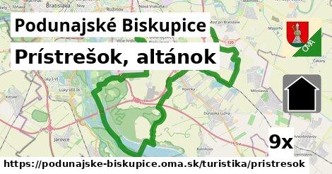 prístrešok, altánok v Podunajské Biskupice