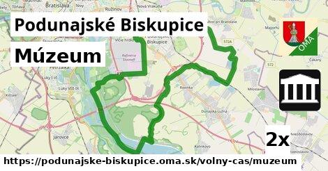 Múzeum, Podunajské Biskupice