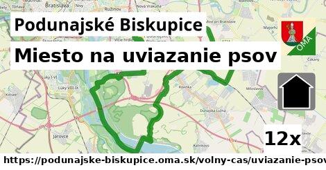 Miesto na uviazanie psov, Podunajské Biskupice