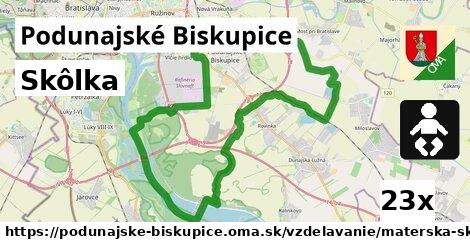 Skôlka, Podunajské Biskupice