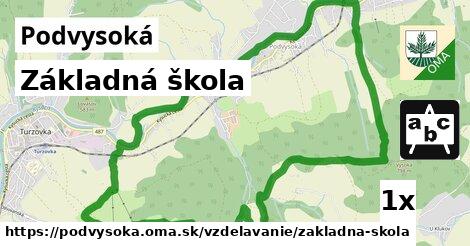 Základná škola, Podvysoká