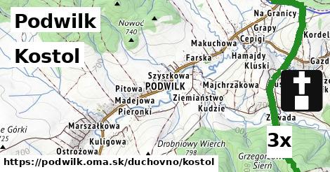 kostol v Podwilk