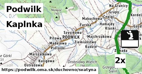 Kaplnka, Podwilk