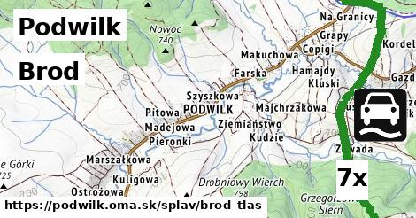 Brod, Podwilk