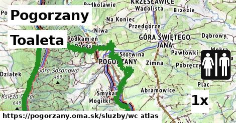 Toaleta, Pogorzany