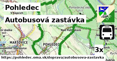 Autobusová zastávka, Pohledec