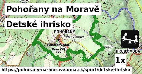 Detské ihrisko, Pohořany na Moravě