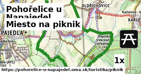 miesto na piknik v Pohořelice u Napajedel