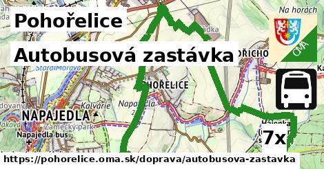 Autobusová zastávka, Pohořelice