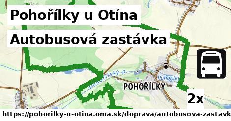 Autobusová zastávka, Pohořílky u Otína