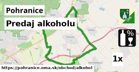 Predaj alkoholu, Pohranice