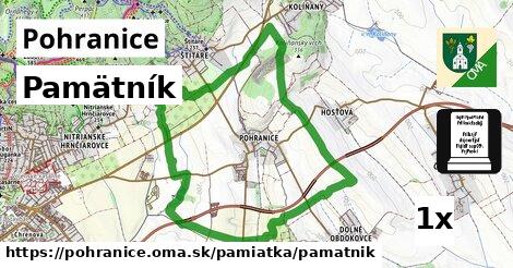 Pamätník, Pohranice