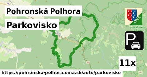 parkovisko v Pohronská Polhora