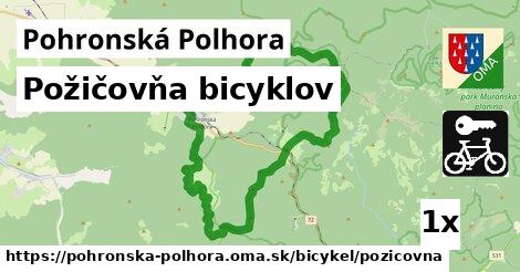 Požičovňa bicyklov, Pohronská Polhora