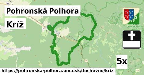 Kríž, Pohronská Polhora