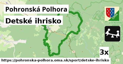 Detské ihrisko, Pohronská Polhora