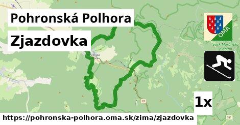 Zjazdovka, Pohronská Polhora