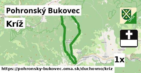 Kríž, Pohronský Bukovec