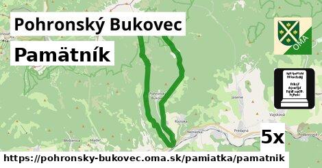 Pamätník, Pohronský Bukovec