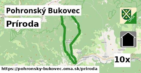 príroda v Pohronský Bukovec