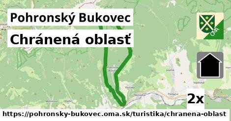 chránená oblasť v Pohronský Bukovec