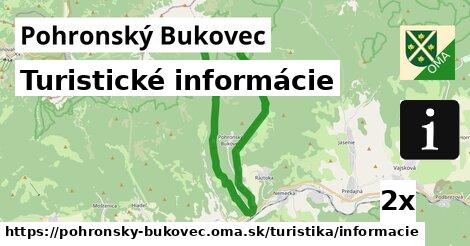 Turistické informácie, Pohronský Bukovec
