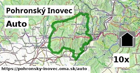 auto v Pohronský Inovec