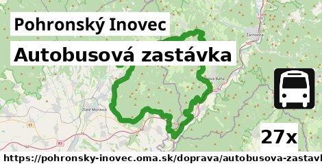 Autobusová zastávka, Pohronský Inovec