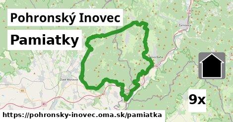 pamiatky v Pohronský Inovec