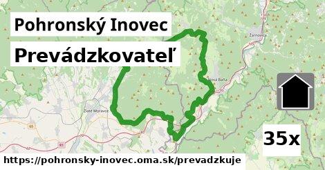 prevádzkovateľ v Pohronský Inovec