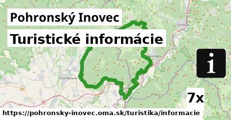 Turistické informácie, Pohronský Inovec