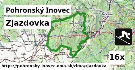 Zjazdovka, Pohronský Inovec