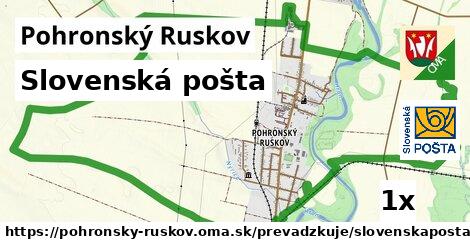 Slovenská pošta, Pohronský Ruskov