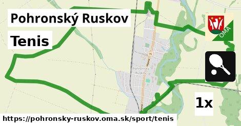 Tenis, Pohronský Ruskov