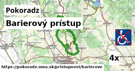 Barierový prístup, Pokoradz