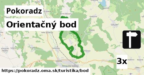 orientačný bod v Pokoradz