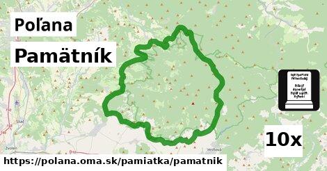 Pamätník, Poľana