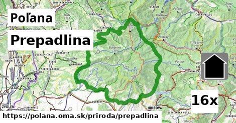 Prepadlina, Poľana