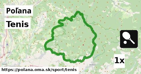 Tenis, Poľana