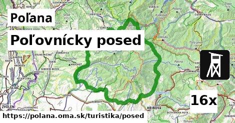 Poľovnícky posed, Poľana