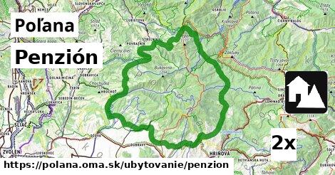 Penzión, Poľana