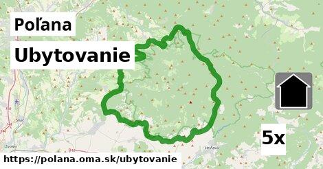 ubytovanie v Poľana