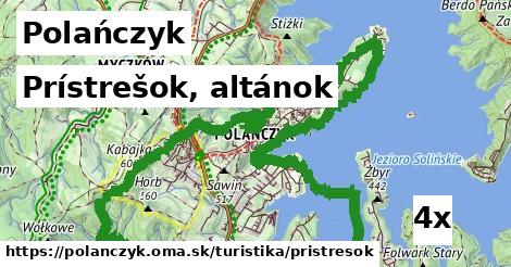 Prístrešok, altánok, Polańczyk