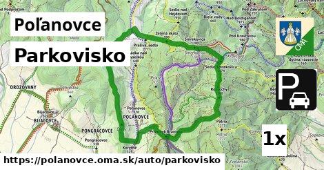 Parkovisko, Poľanovce