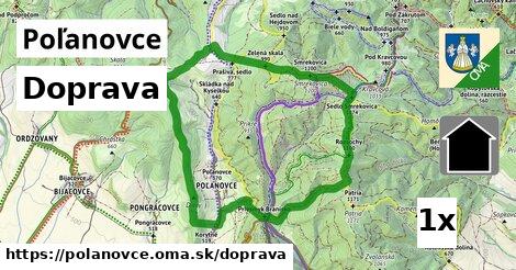 doprava v Poľanovce