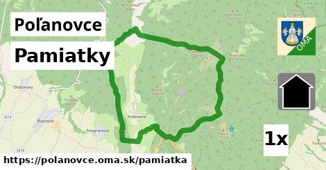 pamiatky v Poľanovce