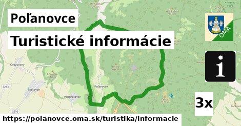 Turistické informácie, Poľanovce