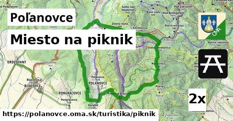 Miesto na piknik, Poľanovce