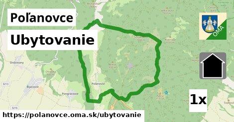 ubytovanie v Poľanovce