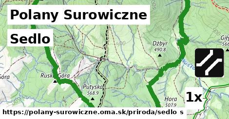 sedlo v Polany Surowiczne